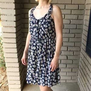 Disney inspired LC Lauren Conrad navy teacup dress
